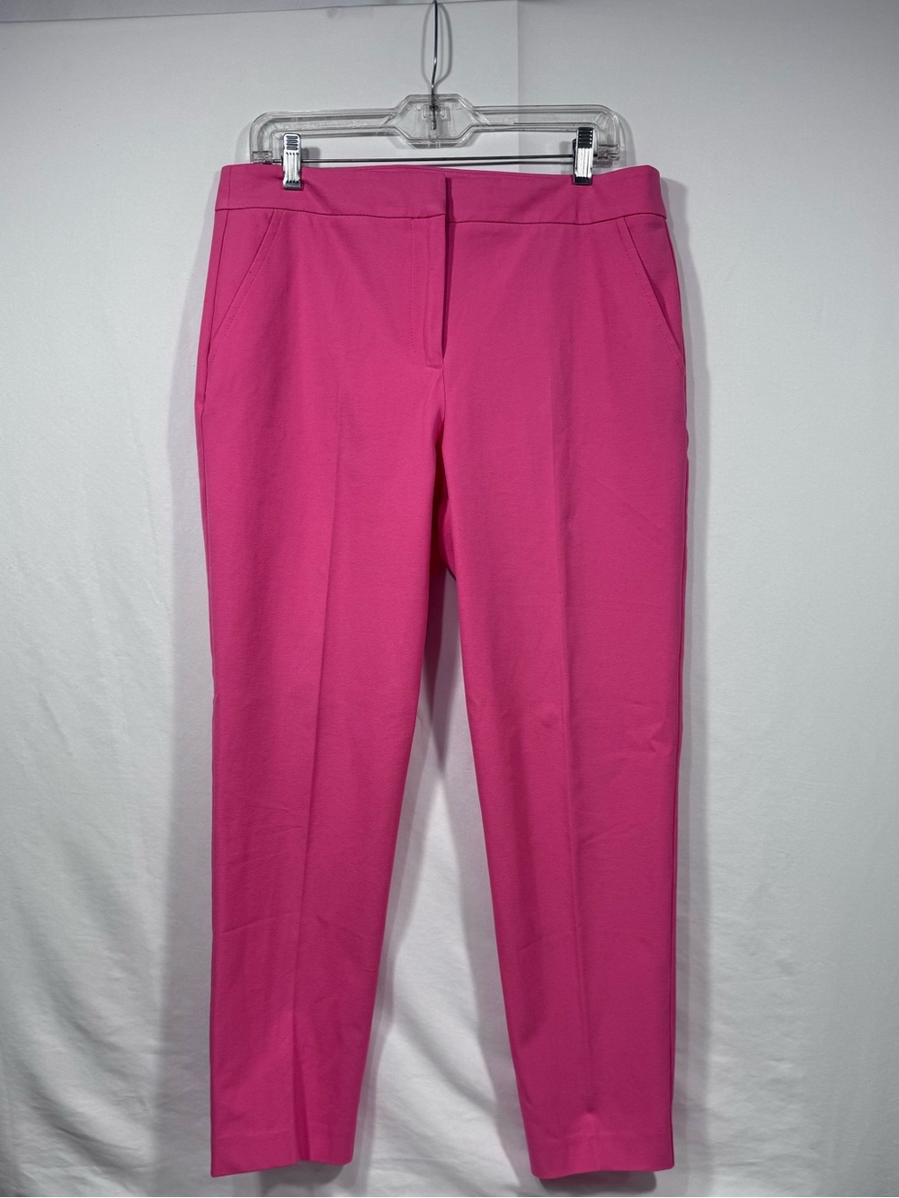 Trina Turk Hot Pink Cropped Ankle Trousers Sz 10